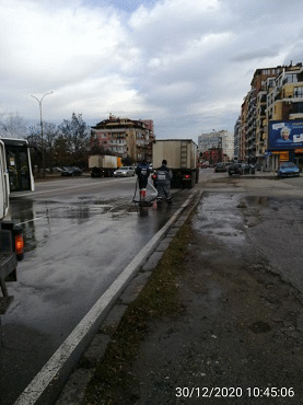 Започна миене на основни улици и булеварди