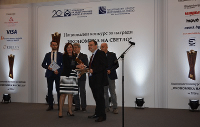 Зам.-министър Русинова връчи награда за нетърпимост към неформалната икономика