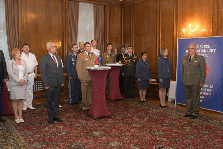 Щабният елемент за интегриране сили на НАТО на територията на Република България отбеляза три години от активирането си