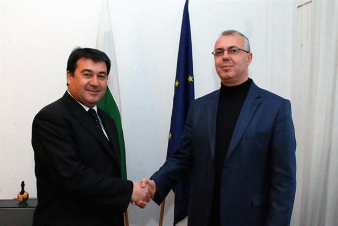 Зам.-министър Веселин Вучков се срещна с председателя на ЦКС Петър Стефанов