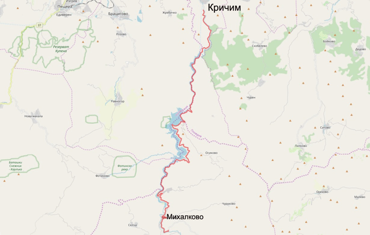 Премиерът Борисов инспектира ремонтирания път Кричим-Михалково-Смолян