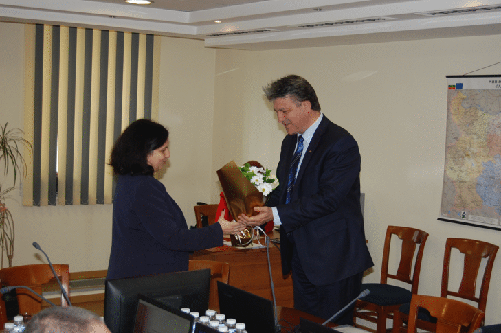 Министърът на правосъдието в служебното правителство на Република България Мария Павлова председателства за първи път заседанието на Пленума на ВСС