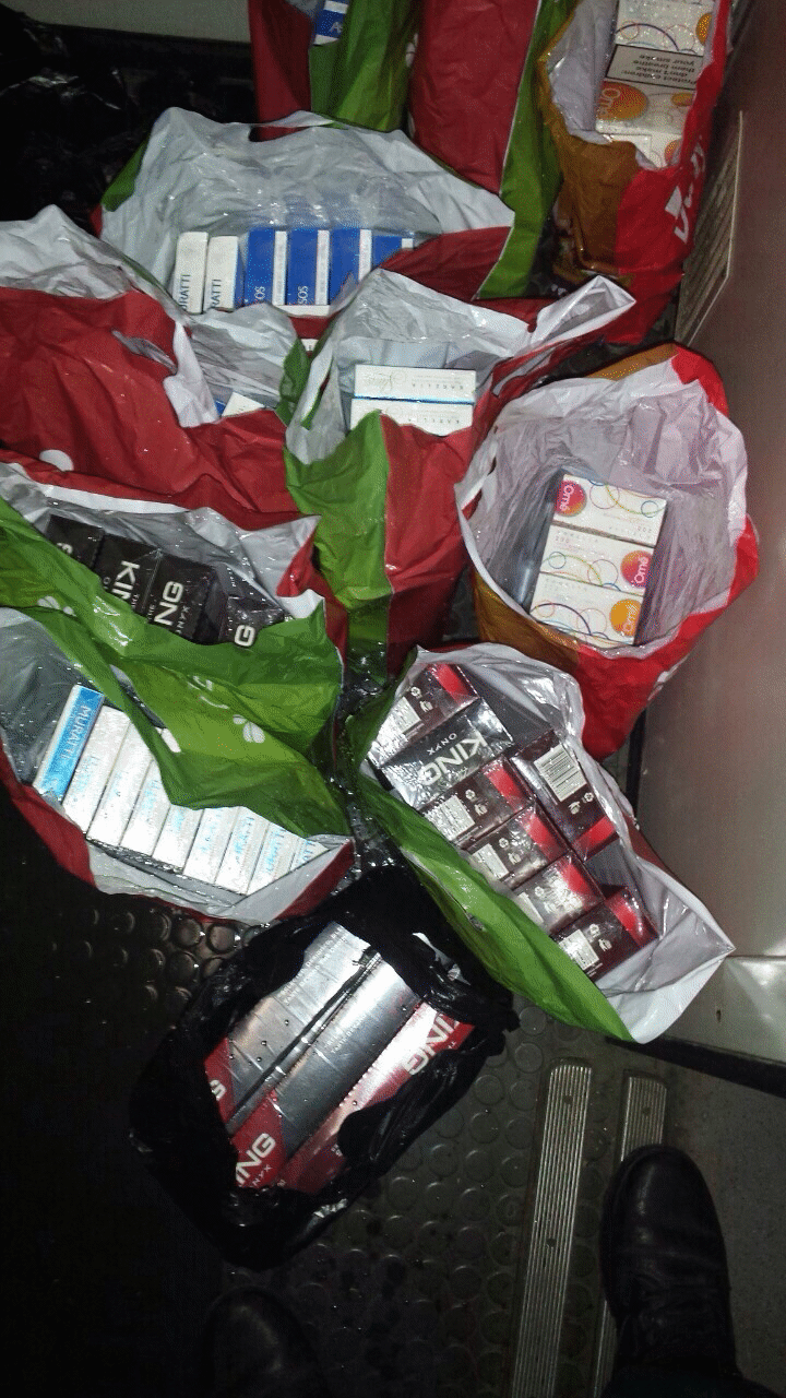 Над 18 000 къса контрабандни цигари откриха при три проверки на ГКПП Капитан Андреево