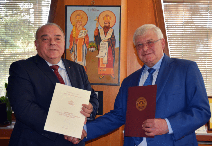 Мф И Унсс Подписаха Рамково Споразумение За Сътрудничество
