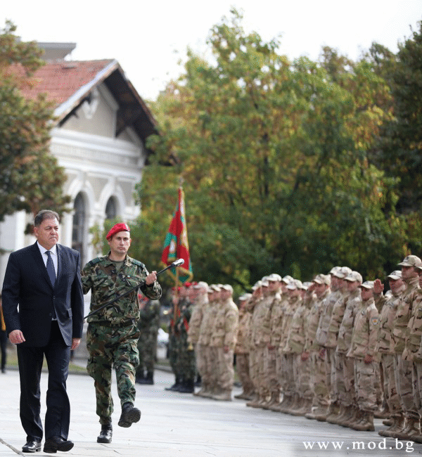 Министърът на отбраната Николай Ненчев: Това, което направихте, е повече от мисия, това е кауза - както лична, така и национална