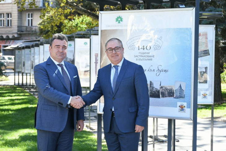 Откриване на изложбата „140 години застраховане в България“