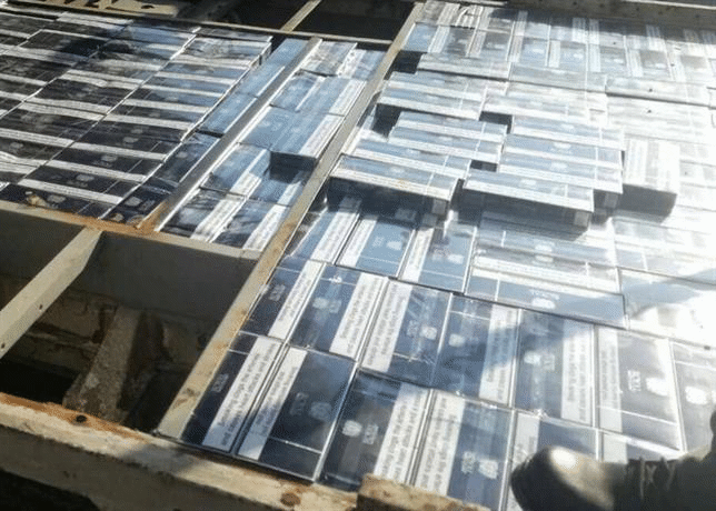 Гранични полицаи откриха на ГКПП Маказа 320 000 къса контрабандни цигари