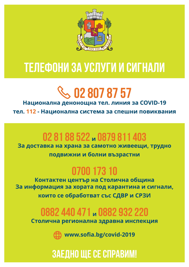 Телефони за услуги и сигнали