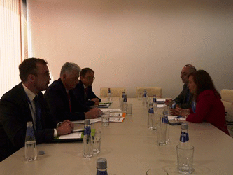 Зам.-министър Русинова се срещна с Ролф Шмаштенбергер, постоянен държавен секретар на Министерството на труда на Германия