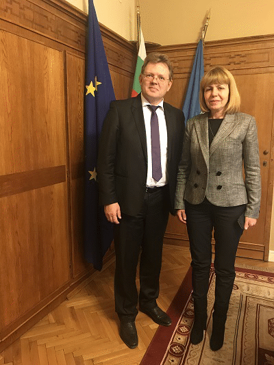 София ще си сътрудничи с Алтена, Германия, в работата по партньорски проекти