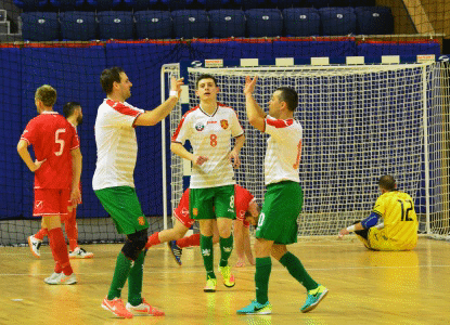 България победи Малта с 6:1 на турнира по футзал във Варна