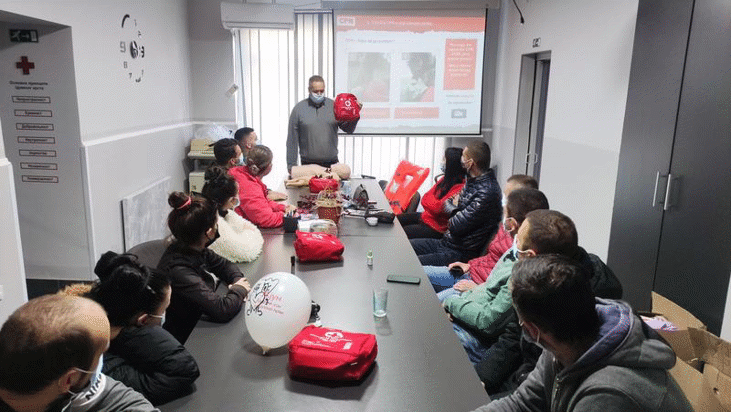 380 доброволци от Сърбия и България са обучени за реакция при бедствени ситуации