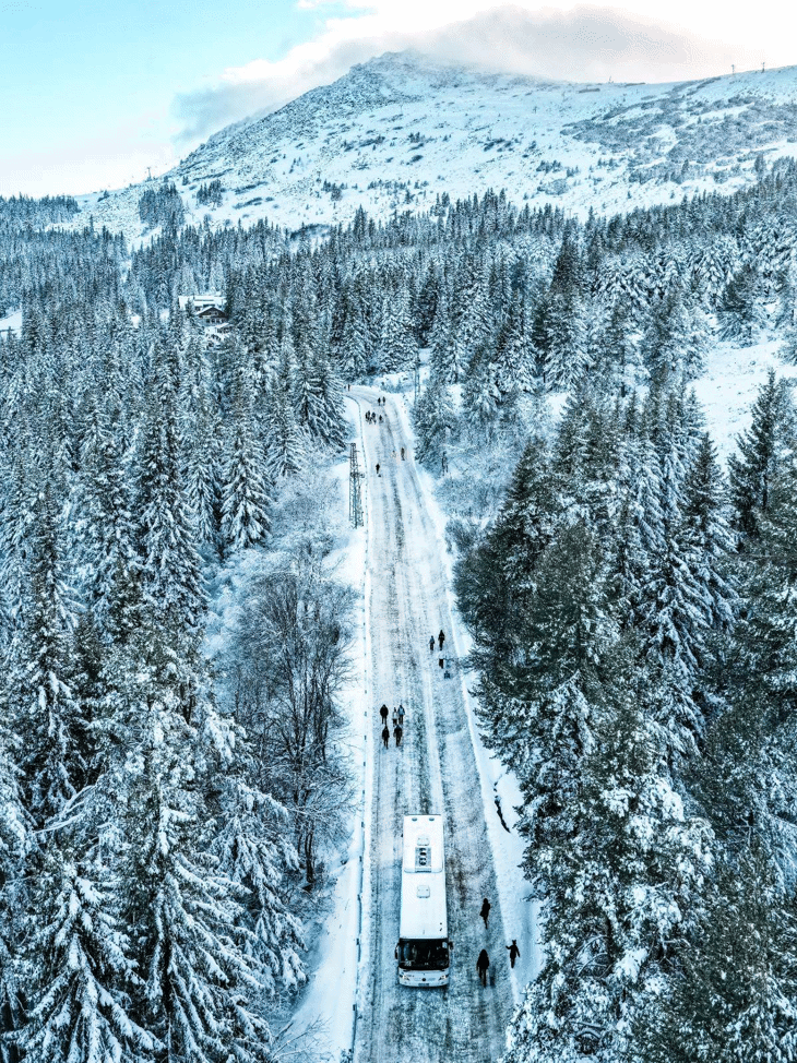 Столична община временно затваря пътните участъци към Витоша през уикенда