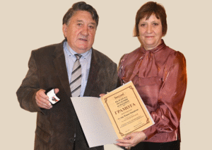 Почетен знак „ЗА ЗАСЛУГИ КЪМ БАН“ за чл.-кор. Владко Панайотов