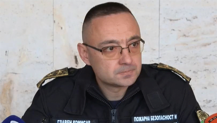 Гл. комисар Джартов: Полицията и пожарната реагираха на повече от 300 произшествия, свързани с метеорологичната обстановка