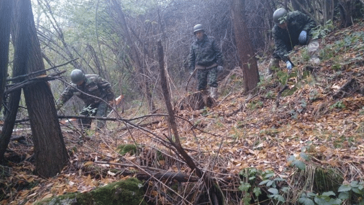 Военнослужещи от Сухопътните войски откриха осма мина в района на завод „Миджур“