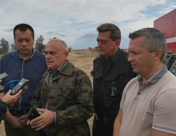 Валентин Радев: Ограничени и локализирани са всички огнища на пожара в Кресненското дефиле