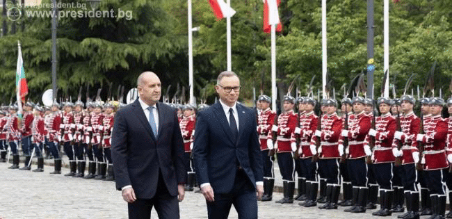 Президентите Румен Радев и Анджей Дуда: Подобряването на свързаността в Източна Европа е от ключово значение за икономическия и инвестиционен облик на региона