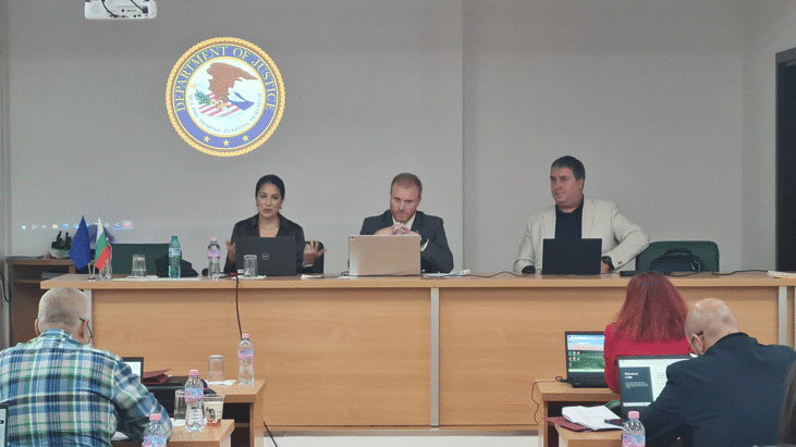 Practical trainings on cybercrimes investigation and crypto-assets tracing with the participation of the US Department of Justice were held in the training center of the Prosecutor’s Office in Tsigov Chark