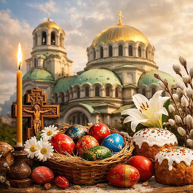 СВЕТЛИ И БЛАГОСЛОВЕНИ ВЕЛИКДЕНСКИ ПРАЗНИЦИ!