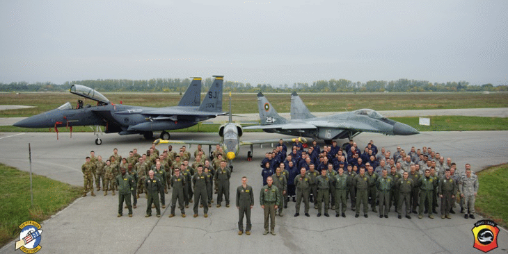 Екипажи на F-15 E се пребазираха в авиобаза Граф Игнатиево за участие в българо-американската летателна тренировка „Castle Forge - 2021”