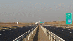 На 17 и 18 септември движението при 33-и км на АМ „Тракия“ и в двете посоки ще се осъществява в активните ленти