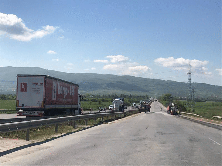 За Гергьовден ще бъде пуснато движението в дясното платно на източната дъга на Софийския околовръстен път от Казичене до АМ „Тракия“