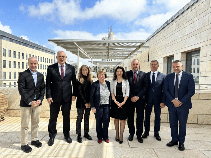 In Israel Prosecutor General Ivan Geshev discussed legal actions against manifestations of anti-Semitism and hate crimes