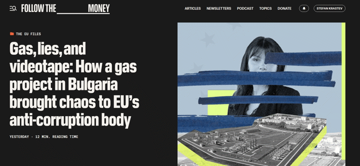 „Чирен“ в международен фокус: разследвания на АКФ влязоха в статия на Follow the Money