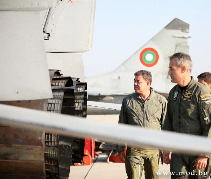 Министърът на отбраната Николай Ненчев: Съвместното изпълнение на задачи по охраната на въздушното пространство повишава нашите способности и оперативна съвместимост