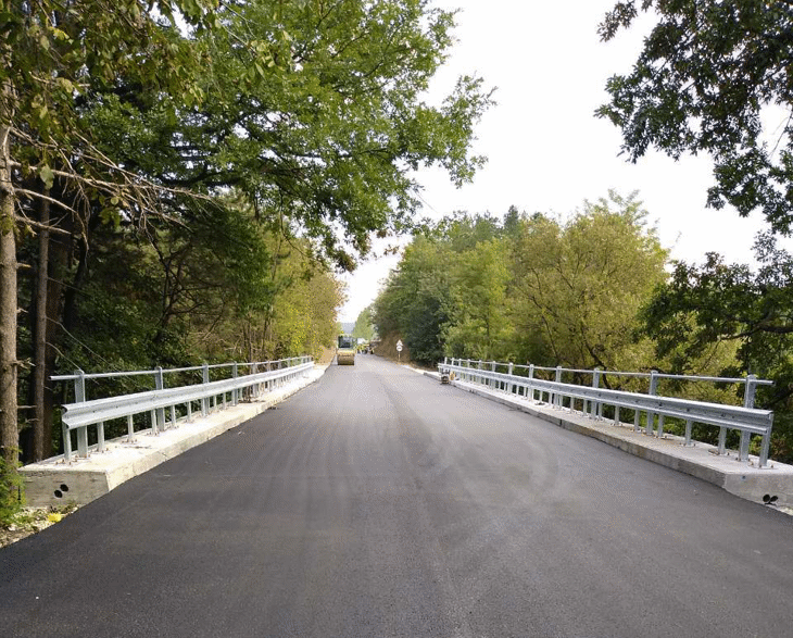 В 18 ч. се възстановява движението по път II-44 Драгановци – Габрово. Завърши ремонтът на моста близо до село Новаковци