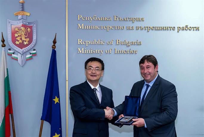 Заместник-министър Цвятко Георгиев проведе среща с делегация от Министерството на обществената сигурност на Китай