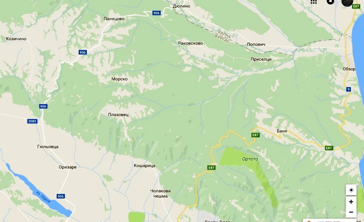 Възстановено е движението на автомобили до 3,5 тона по път III-906 Каблешково - Дюлино /Дюлински проход/