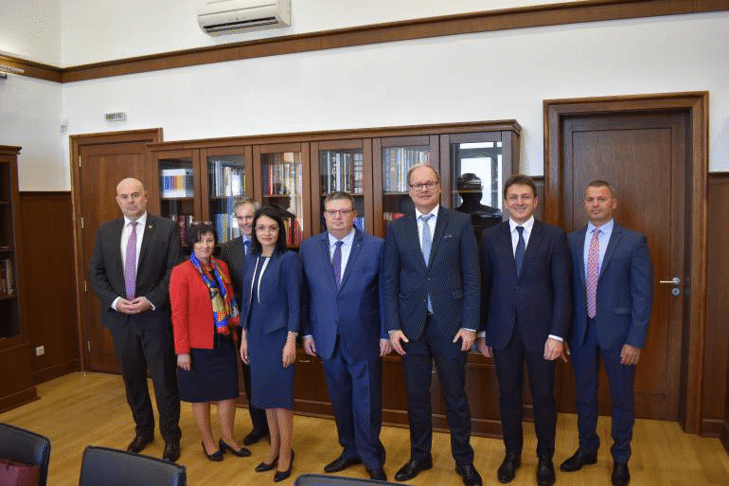 ГЛАВНИЯТ ПРОКУРОР СОТИР ЦАЦАРОВ СЕ СРЕЩНА С ГЛАВНИЯ ПРОКУРОР НА БАВАРИЯ Г-Н РЕЙНАРД РЬОТЛЕ