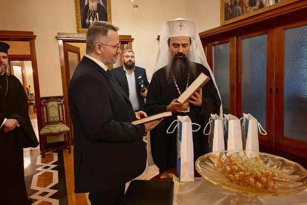Министър Христанов и българският Патриарх и Софийски митрополит Даниил се срещнаха днес