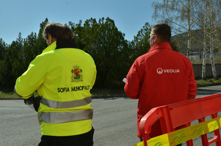 Проведе се учение за реакция при възникване на авария в ПС за питейна вода Бистрица