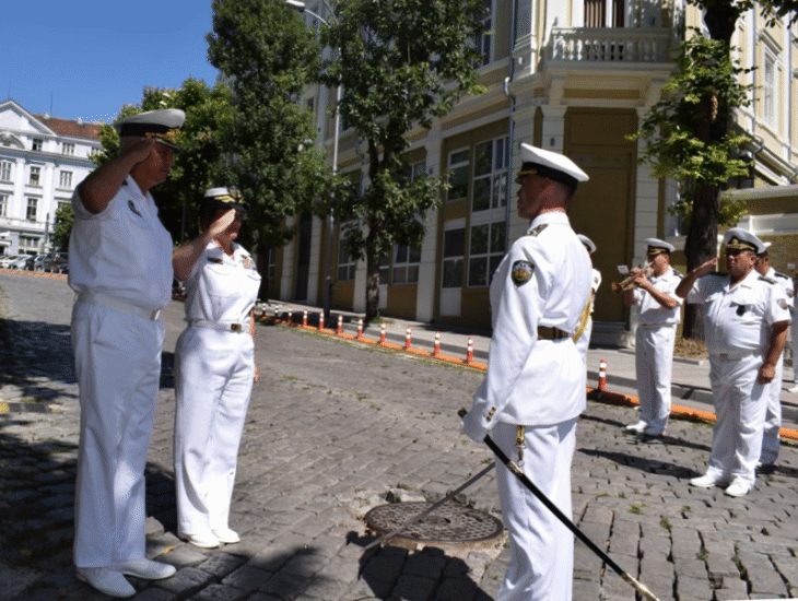 Kомандващият Шести американски флот вицеадмирал Лиза Франчети е на посещение в нашата страна