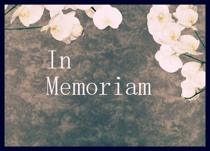 In memoriam