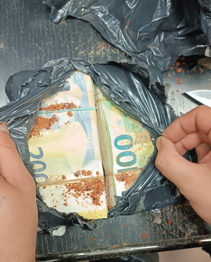 Под ръководството на Районна прокуратура-Видин се води разследване за превозване през границата на страната на недекларирани 128 050 евро
