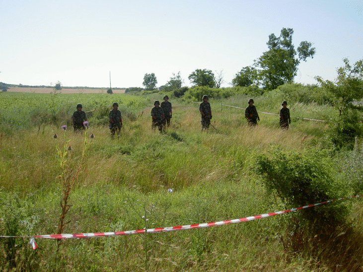 Сухопътните войски в помощ на населението от община Стралджа в рамките на операция „Чист хоризонт”