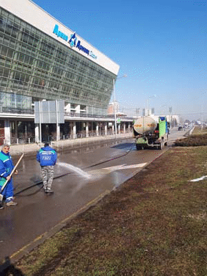 Започна механизирано метене и миене на улици