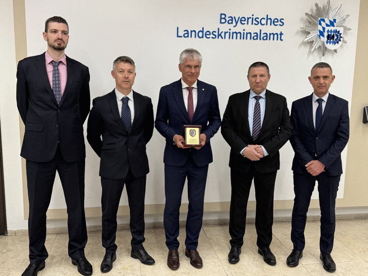 Acting Prosecutor General Borislav Sarafov and the Prosecutor General of the State of Bavaria Reinhard Röttle discussed the current practices for confiscation of assets acquired through criminal means