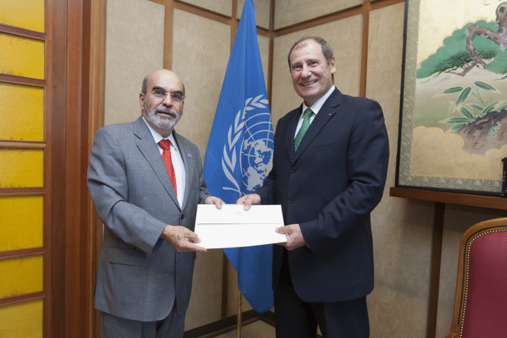 Посланик Петьо Петев връчи акредитивните си писма като Постоянен представител на Република България във ФАО, Рим