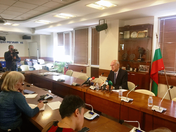 КЕВР УТВЪРДИ ЦЕНАТА НА ПРИРОДНИЯ ГАЗ ЗА ІV-ТО ТРИМЕСЕЧИЕ НА 2017 Г