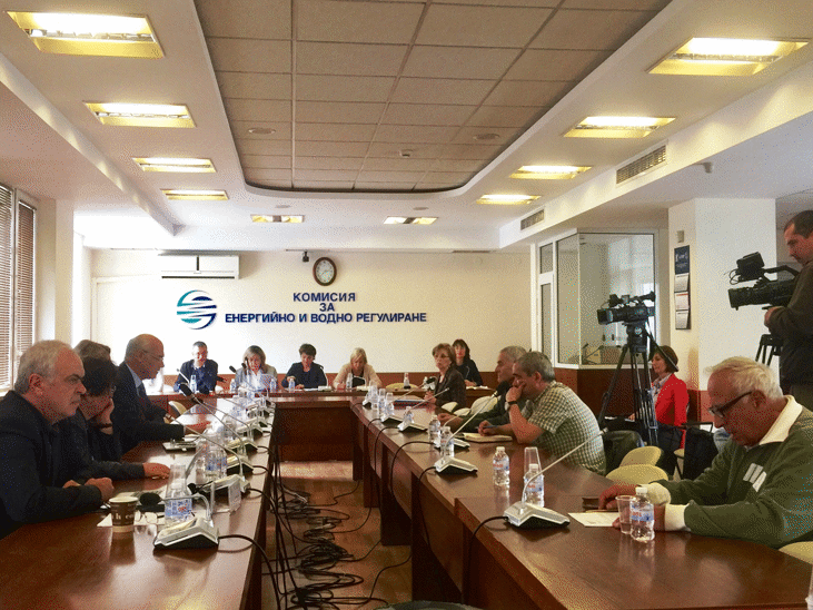 КЕВР ПРОВЕДЕ ОТКРИТО ЗАСЕДАНИЕ ВЪВ ВРЪЗКА С ЦЕНАТА НА ПРИРОДНИЯ ГАЗ ЗА ІV-ТО ТРИМЕСЕЧИЕ НА 2017 г.