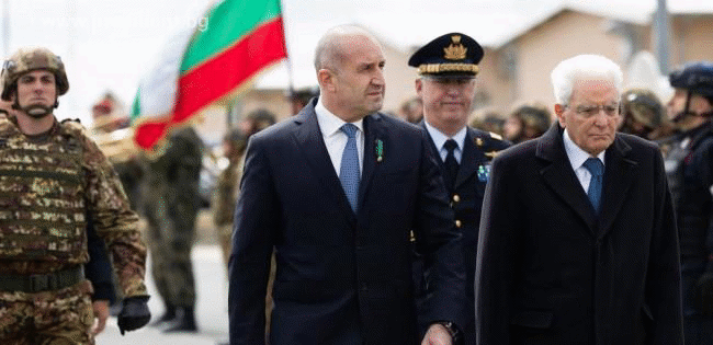 Президентите на България и Италия посетиха учебен полигон „Ново село“