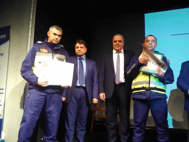 Двама полицаи на РУ – Своге получиха награди на церемонията „Годишни награди за пътна безопасност“