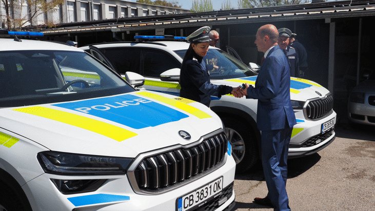 ОДМВР-София добави към служебния си автопарк 15 нови автомобила