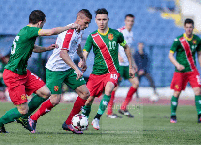 Bulgaria "A" and Bulgaria U21 finished 1:1 in a friendly game