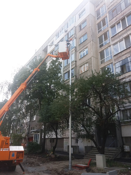 Ново улично осветление се изгражда на ул.“Тодорини кукли“ в София